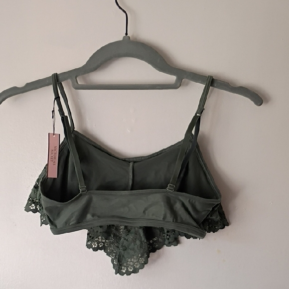 Victoria's Secret Green Bralette size small New with tags - Picture 3 of 4